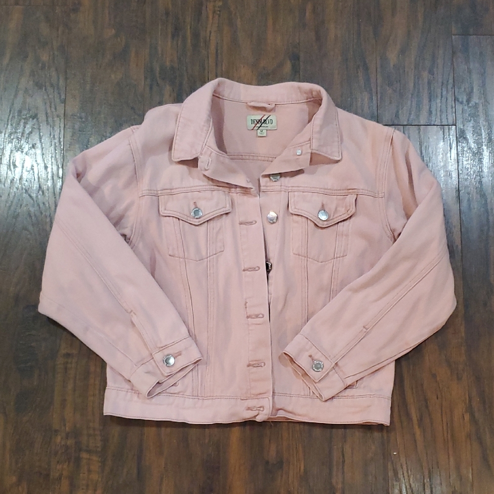 Denimn Blvd Light Pink Jean Jacket